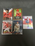 5 Card Lot of 2018 SHOHEI OHTANI Angels ROOKIE Baseball Cards from Collection