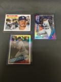3 Card Lot of GAVIN LUX Los Angeles Dodgers ROOKIE Baseball Cards