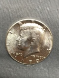 1970-D United States Kennedy Silver Half Dollar - 40% Silver Coin from Estate