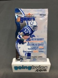 Factory Sealed 2000 Fleer Gamers Football 4 Card Retail Pack - Tom Brady Rookie Autographics?