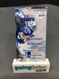 Factory Sealed 2000 Fleer Gamers Football 4 Card Retail Pack - Tom Brady Rookie Autographics?