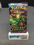 Factory Sealed Pokemon XY ANCIENT ORIGINS 10 Card Booster Pack