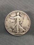 1945-S United States Walking Liberty Silver Half Dollar - 90% Silver Coin from Estate