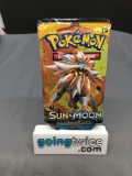 Factory Sealed Pokemon SUN & MOON Base Set 10 Card Booster Pack