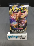 Factory Sealed Pokemon Sword & Shield REBEL CLASH 10 Card Booster Pack