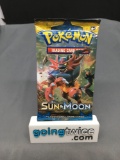 Factory Sealed Pokemon SUN & MOON Base Set 10 Card Booster Pack
