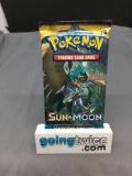 Factory Sealed Pokemon SUN & MOON Base Set 10 Card Booster Pack