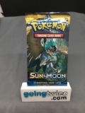 Factory Sealed Pokemon SUN & MOON Base Set 10 Card Booster Pack