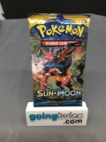 Factory Sealed Pokemon SUN & MOON Base Set 10 Card Booster Pack