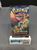 Factory Sealed Pokemon Sun & Moon BURNING SHADOWS 10 Card Booster Pack