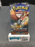Factory Sealed Pokemon Sun & Moon BURNING SHADOWS 10 Card Booster Pack