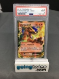 PSA Graded 2016 Pokemon Evolutions #12 CHARIZARD EX Holofoil Trading Card - MINT 9