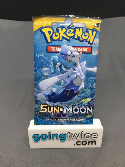 Factory Sealed Pokemon SUN & MOON Base Set 10 Card Booster Pack