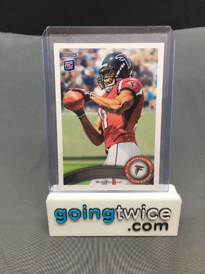 2011 Topps #350 JULIO JONES Falcons ROOKIE Football Card