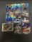 9 Card Lot of REFRACTOR and PRIZM Sports Cards with Rookies, Stars and More!