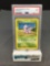 PSA Graded 1999 Pokemon Base Set Unlimited #55 NIDORAN Trading Card - MINT 9