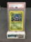 PSA Graded 1999 Pokemon Base Set Unlimited #66 TANGELA Trading Card - MINT 9