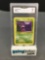 GMA Graded 1999 Pokemon Fossil #48 GRIMER Trading Card - NM 7
