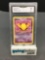 GMA Graded 2000 Pokemon Team Rocket #54 DROWZEE Trading Card - NM 7