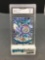 GMA Graded 2000 Pokemon Topps TV Animation #60 POLIWAG Trading Card - NM-MT 8