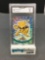 GMA Graded 2000 Pokemon Topps TV Animation #63 ABRA Trading Card - NM-MT 8