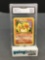 GMA Graded 2000 Pokemon Team Rocket #64 PONYTA Trading Card - NM-MT+ 8.5