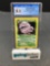 CGC Graded 2000 Pokemon Team Rocket #14 DARK WEEZING Holofoil Rare Trading Card - NM-MT+ 8.5