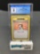 CGC Graded 1999 Pokemon Base Set Shadowless #91 BILL Trading Card - NM-MT 8