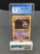 CGC Graded 2000 Pokemon Gym Heroes #14 SABRINA'S GENGAR Holofoil Rare Trading Card - NM 7