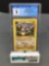 CGC Graded 1999 Pokemon Fossil #1 AERODACTYL Holofoil Rare Trading Card - NM-MT 8