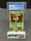 CGC Graded 1998 Pokemon Japanese Gym Booster #123 ROCKET'S SCYTHER Holofoil Rare Trading Card -