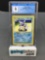 CGC Graded 1999 Pokemon Base Set Shadowless #42 WARTORTLE Trading Card - MINT 9