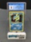CGC Graded 1999 Pokemon Base Set Unlimited #6 GYARADOS Holofoil Rare Trading Card - NM-MT 8