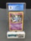 CGC Graded 2000 Pokemon Black Star Nintendo Power Promo #12 MEWTWO Trading Card - NM-MT 8