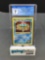 CGC Graded 2000 Pokemon Gym Heroes #10 MISTY'S TENTACRUEL Holofoil Rare Trading Card - NM 7