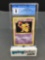 CGC Graded 1999 Pokemon Base Set Shadowless #32 KADABRA Trading Card - NM-MT 8