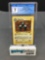 CGC Graded 1999 Pokemon Base Set Shadowless #9 MAGNETON Trading Card - NM 7