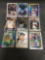 9 Card Lot of BASEBALL ROOKIE CARDS - With Future Super Stars - Mostly From Newer Sets - HUGE VALUE