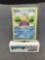 1999 Pokemon Base Set Shadowless #63 SQUIRTLE Trading Card from Vintage Collection Find