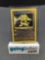 2002 Pokemon Best of Game Promo #1 ELECTABUZZ Reverse Holofoil Trading Card from Crazy Collection