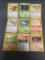 9 Card Lot of Vintage 1st Edition Pokemon Cards from Nice Collection Find