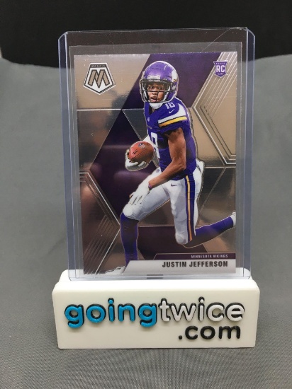 2019 Panini Mosaic #209 JUSTIN JEFFERSON Vikings ROOKIE Football Card