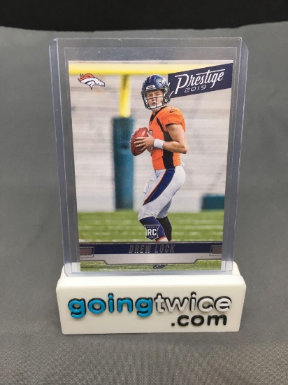 2019 Panini Prestige #202 DREW LOCK Broncos ROOKIE Football Card