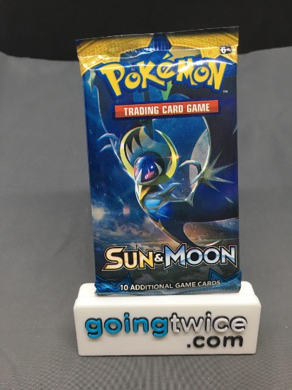 Factory Sealed Pokemon SUN & MOON Base Set 10 Card Booster Pack