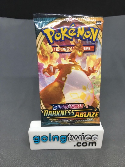 Factory Sealed Pokemon Sword & Shield DARKNESS ABLAZE 10 Card Booster Pack