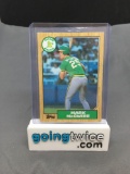 1987 Topps #366 MARK MCGWIRE A's Cardinals ROOKIE Baseball Card