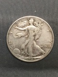 1940-S United States Walking Liberty Silver Half Dollar - 90% Silver Coin from Estate
