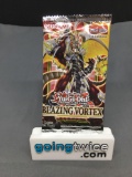 Factory Sealed Yugioh BLAZING VORTEX English 1st Edition 9 Card Booster Pack