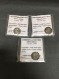 WOW 3 Count Lot of Ancient Coins from HIGH END COLLECTION