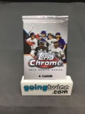 Factory Sealed 2020 Topps Chrome Update MLB Baseball 4 Card Pack - NEW PRODUCT